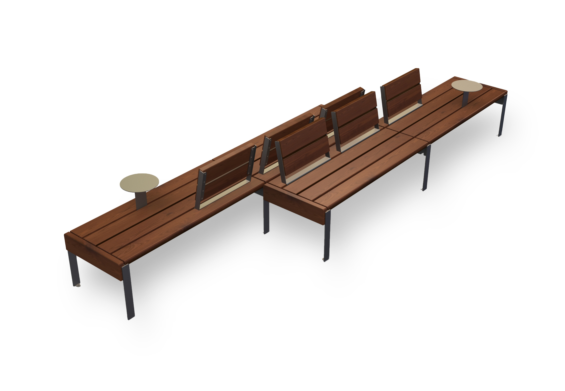 modular park bench JADA SET02