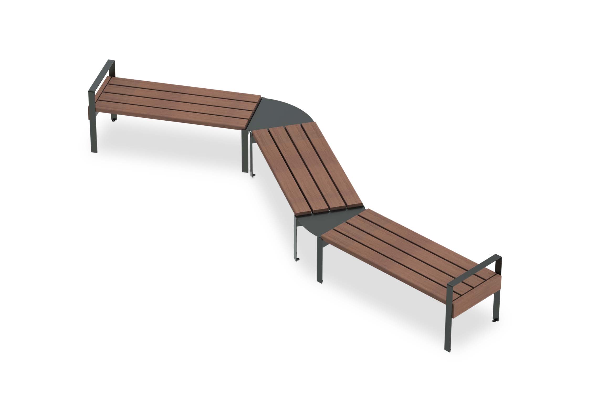 modular park bench JADA SET07